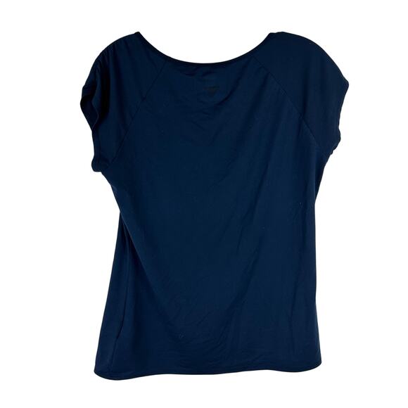 Columbia Womens Omni Freeze Short Sleeve Shirt Size Small Blue Stretch - Picture 5 of 5